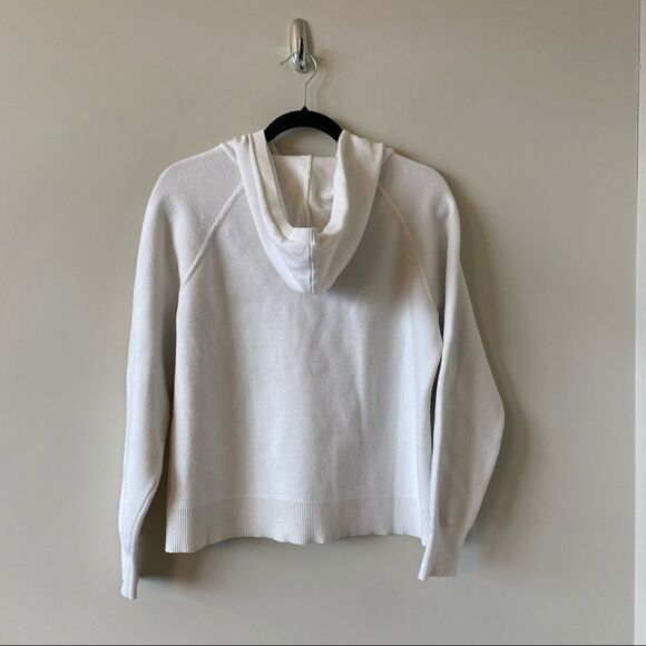 Anthropologie "Moth" Lania White Hoodie - Picture 3 of 13